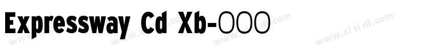 Expressway Cd Xb字体转换 Expressway Cd Xb字体转换